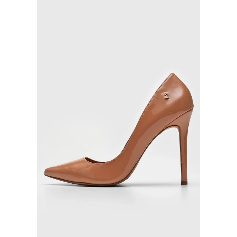 Scarpin Santa Lolla Verniz Nude GLAMI Br