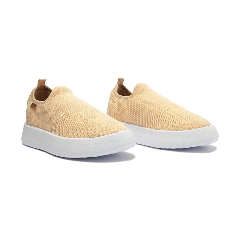 Tênis Slip On Nude Sola Alta Knit Anacapri GLAMI br