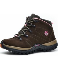 coturno adventure feminino malbork em couro nobuck