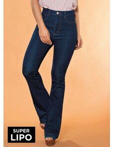 Kit 2 Calças Jeans Imporium Skinny Cropped Cintura Alta Cós Alto