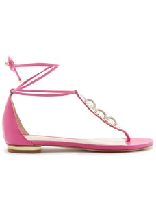 RASTEIRA SCHUTZ STRINGS LACE-UP GLAM PINK | Outstore