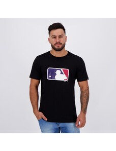Camiseta New Era MLB Essentials Logo Preta