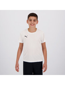 Camisa Puma Teamliga Jersey Juvenil Branca