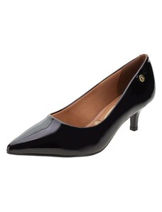 Calçados femininos pretos, para escritório, verniz da loja Clovis.com.br 