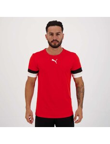 Camiseta Puma Teamrise Vermelha