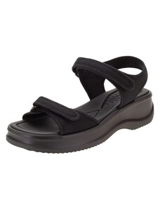 Calçados femininos pretos, anabela da loja Clovis.com.br 