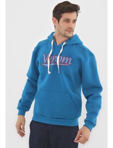 venom moletom com capuz zip up