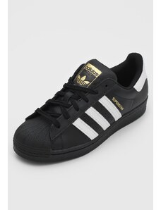 tenis adidas superstar masculino preto