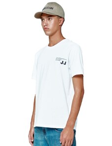 Camiseta John John Masculina Rg Tape Logo Branca 