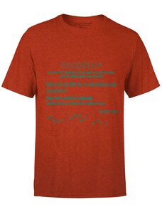 Camiseta Colcci Masculina Linho Atlantic Ocean Vermelha
