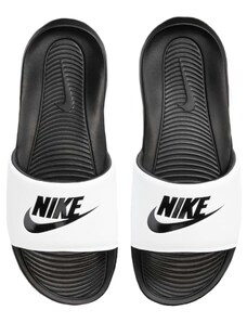 Chinelo Nike Masculino Slide Victori One Branco e Preto