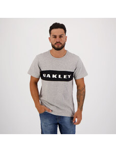 Camiseta Oakley Sport Cinza Mescla