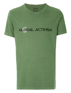 Camiseta Osklen Masculina Stone Vintage Global Activism Verde Oliva