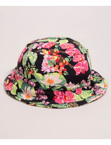 C&A chapéu infantil estampado floral com proteção uv50+ além dos mares alter do chão multicor