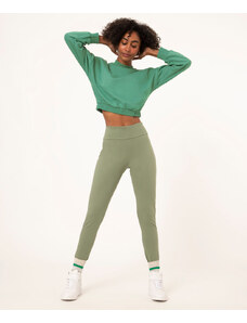 C&A calça legging básica cintura super alta verde