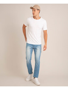 C&A Calça Jeans Masculina Slim Azul Claro