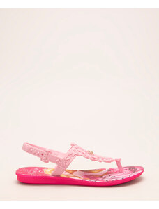 C&A sandália infantil princesas + brinde grendene rosa