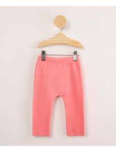 C&A calça infantil de algodão com estampa de baleia rosa