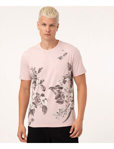 Moda Camisas Camisetas estampadas Fantasy Camiseta estampada rosa estampado gr\u00e1fico look casual 