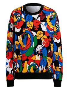 moschino moletom com capuz tape