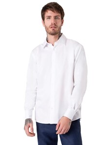 Camisa VR Masculina Casual Cotton Stretch Branca
