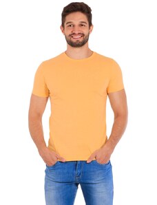 Camiseta Disky Masculina Essential Amarela