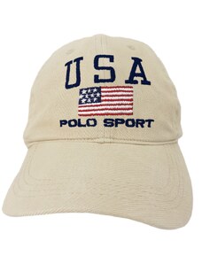 Polo Ralph Lauren Boné Ralph Lauren US Flag USA Polo Sport Cáqui