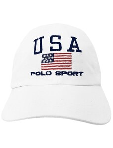 Polo Ralph Lauren Boné Ralph Lauren US Flag USA Polo Sport Branco