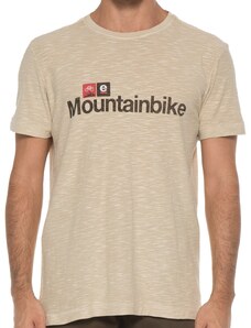 Camiseta Osklen Masculina Slim Rough Mountainbike Cáqui