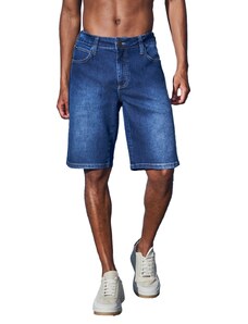 Bermuda Colcci Jeans Masculina Noah Azul Médio