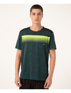 C&A camiseta manga curta recortes esportiva ace verde