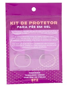 Kit Protetor para Pés STZ Feminino 6 Pç Gel Incolor -