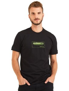 Camiseta Forum Masculina Slim Loading Graph Preta
