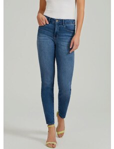 Lunender Calça Jeans com Elastano Azul