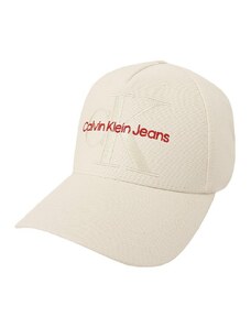 Boné Calvin Klein Jeans Embroidered RE Issue Off-White