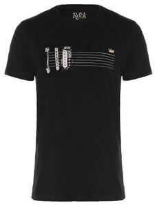 Camiseta Osklen Masculina Slim Vintage Strings Preta