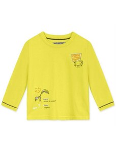 Tigor Camiseta Proteção Uv Bebê Menino Amarelo