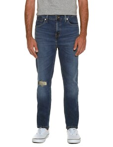 Calça Levis Jeans Masculina 510 Skinny Stretch Rend Azul Médio