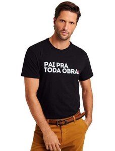 Camiseta Sb Pai Pra Toda Obra Dia a Dia Reserva Preto