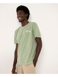C&A camiseta de algodão manga curta legendary sunset verde