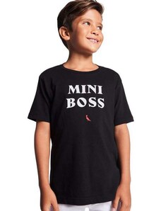 Camiseta Boss Dm20 Reserva Mini Preto