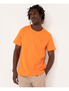 C&A camiseta de algodão laranja
