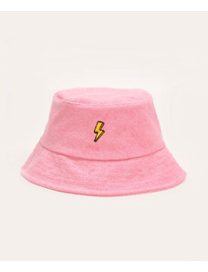 C&A chapéu bucket atoalhado raio rosa