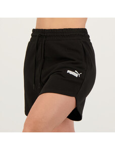 Shorts Puma Essentials High Waist 5 Feminino Preto