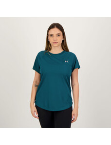 Camiseta Under Armour Speed Stride 2.0 Feminina Verde