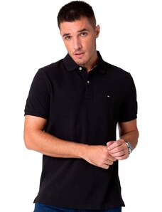Polo Tommy Hilfiger Masculina Fit Ivy Rosa