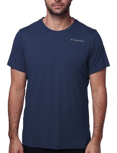 Camiseta Columbia Masculina Basic Logo Azul Marinho