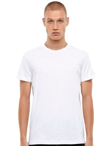 Camiseta Diesel Masculina T-Diegos-N25 Monocolor Branca