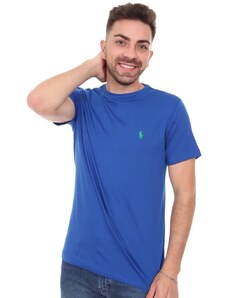 Polo Ralph Lauren Camiseta Ralph Lauren Masculina Essential Green Icon Azul Royal