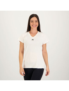 Camiseta Adidas Essentials Minimal Feminina Branca